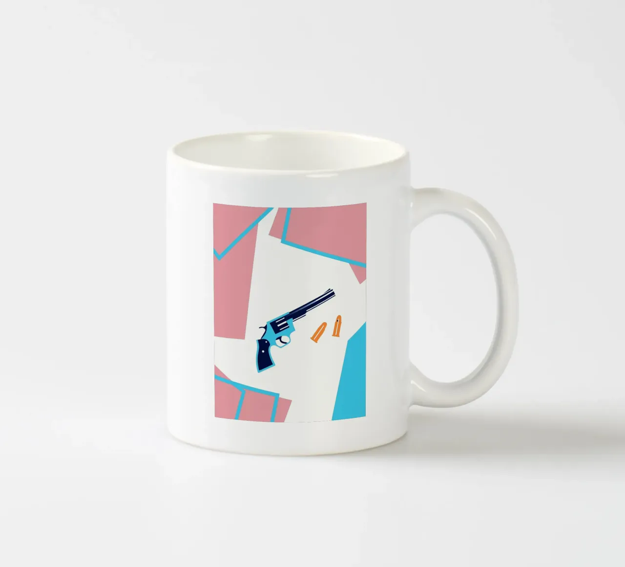 Arma a pistola tazza in ceramica da TODAY'S SHOP