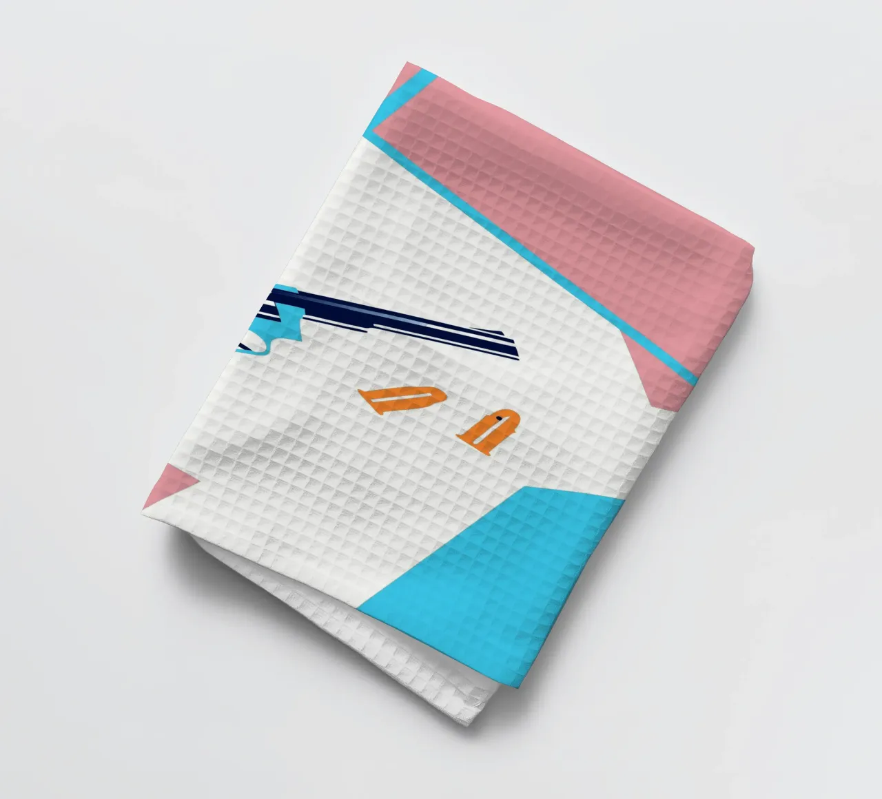 Pistol Weapon tea towel by TODAY'S SHOP