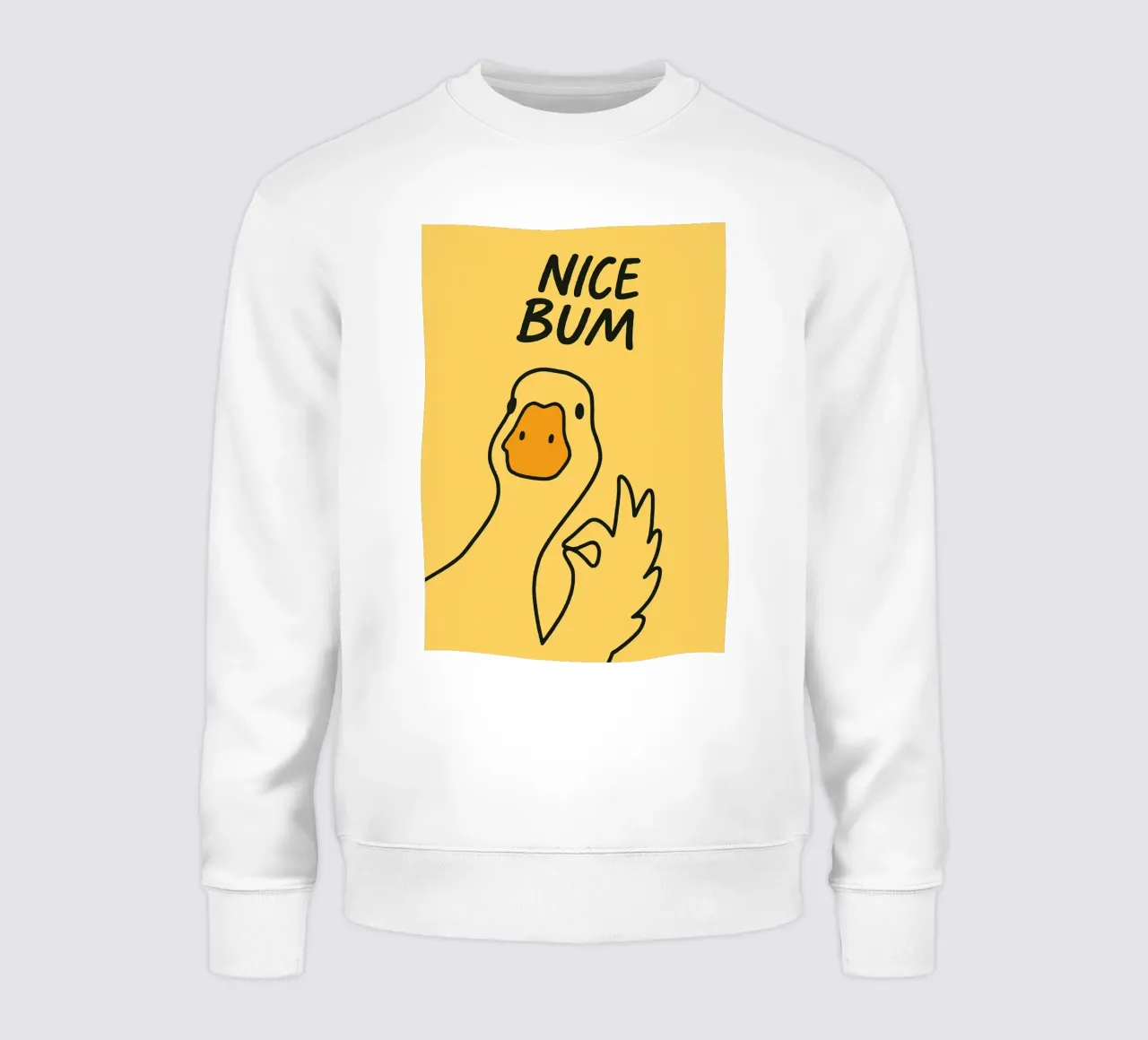 Leuke bips Grappige Eend sweatshirt van the gindils