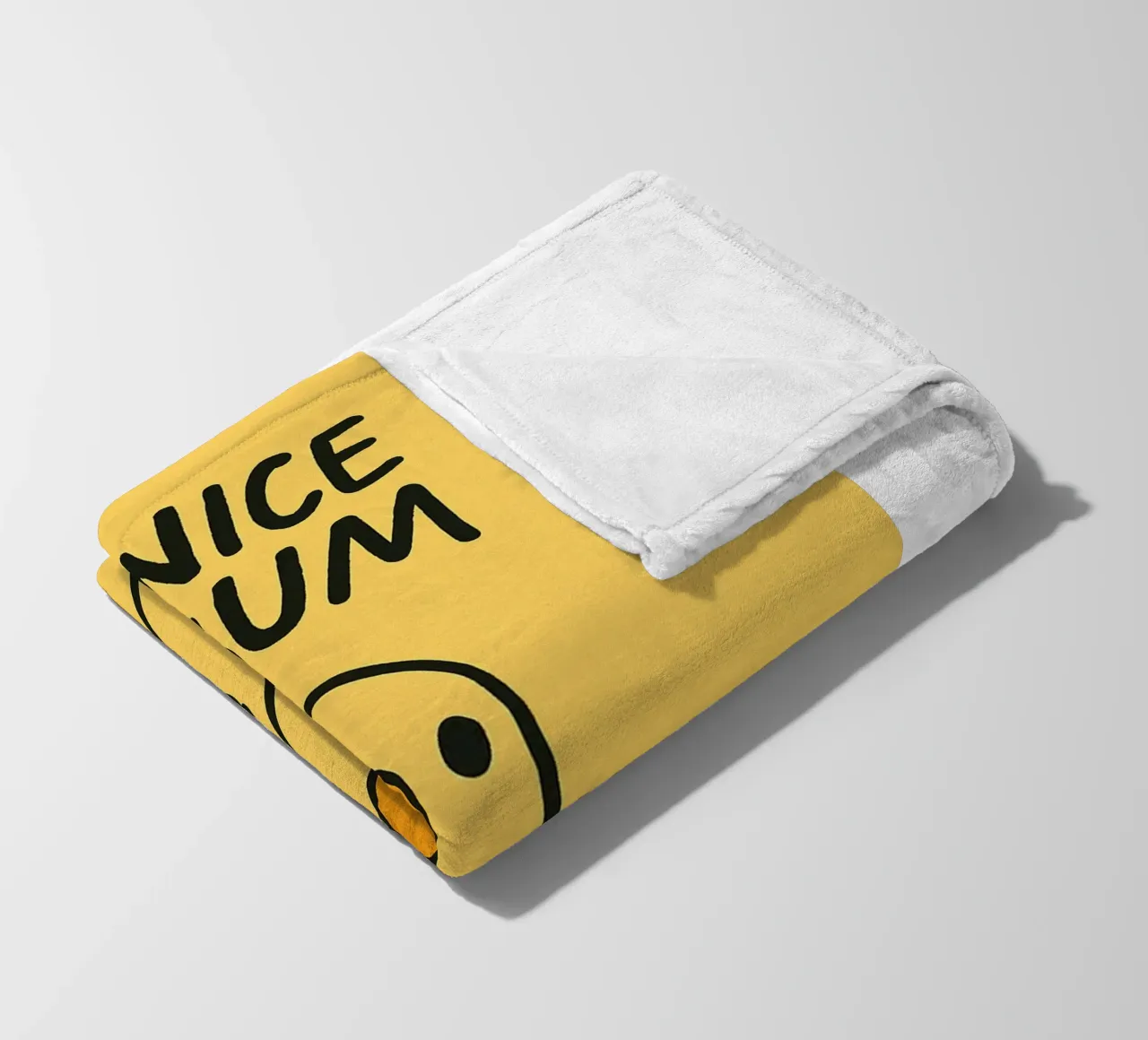 Leuke bips Grappige Eend fleecedeken van the gindils