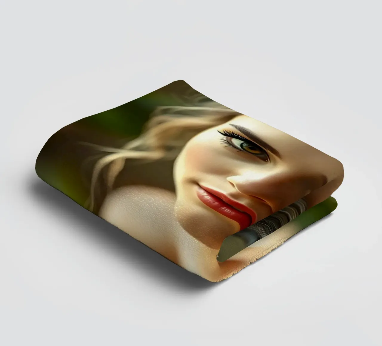 Porträt einer Dame Handtuch von Anita's Dream