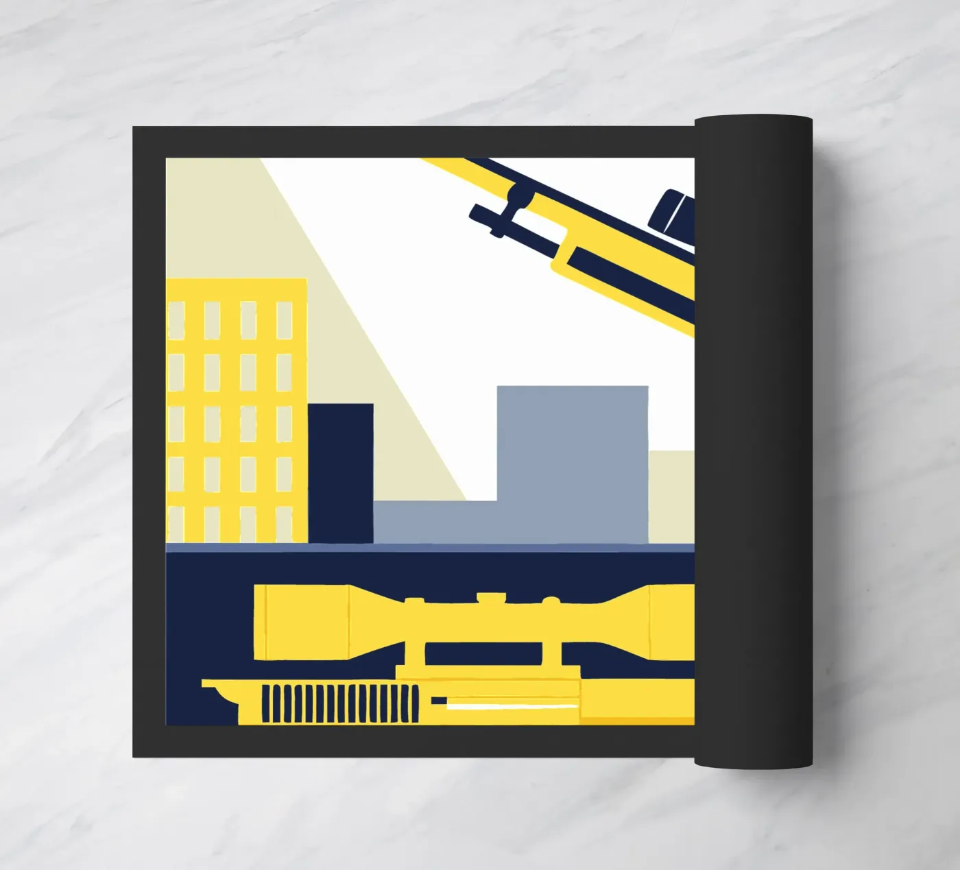 Pistool en sluipschutter deurmat van TODAY'S SHOP