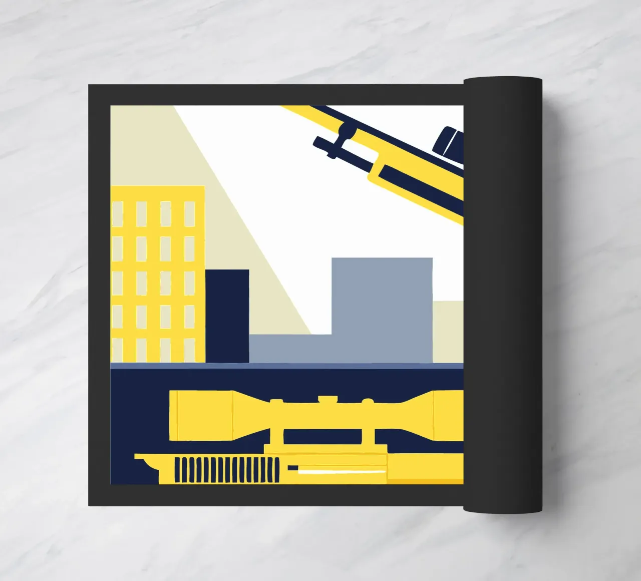 Pistool en sluipschutter deurmat van TODAY'S SHOP