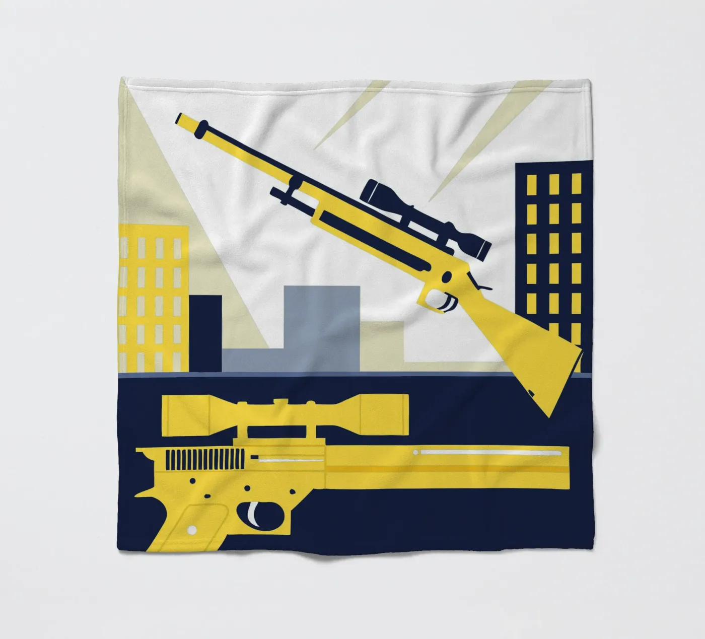 Pistol And Sniper fleecedeken van TODAY'S SHOP