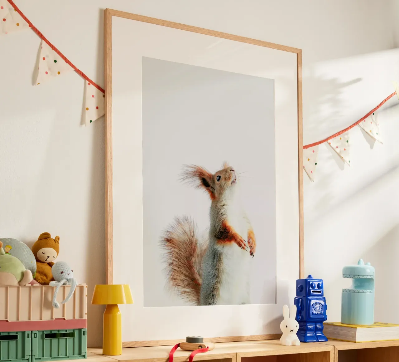 Red Squirrel II Poster von Paws & Claws