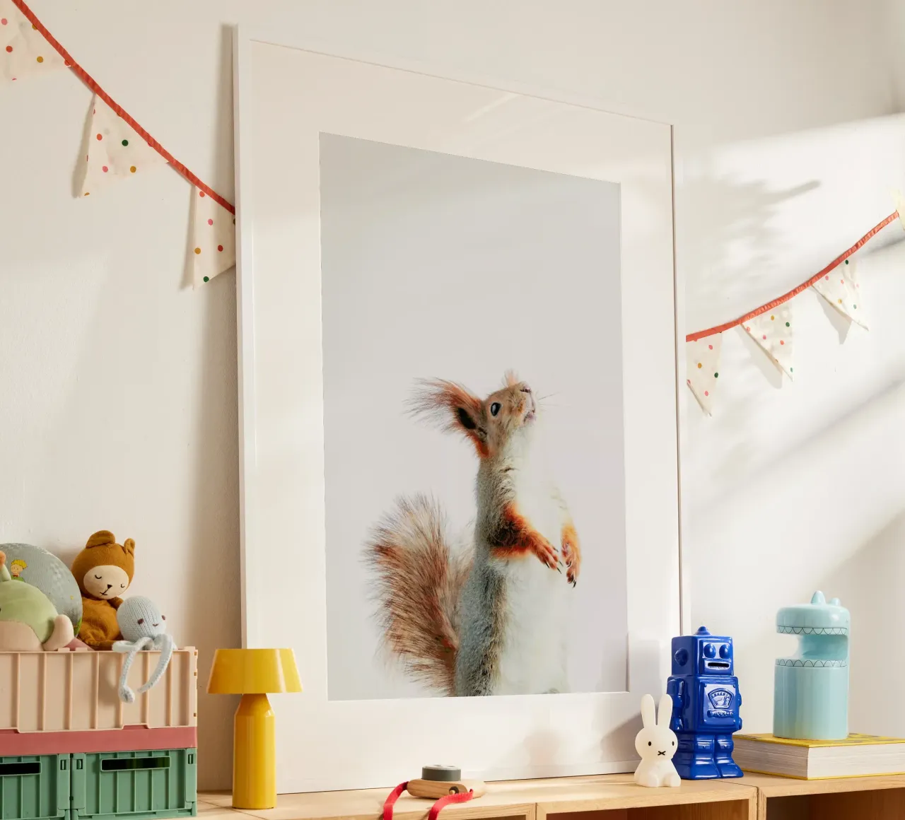 Red Squirrel II Poster von Paws & Claws