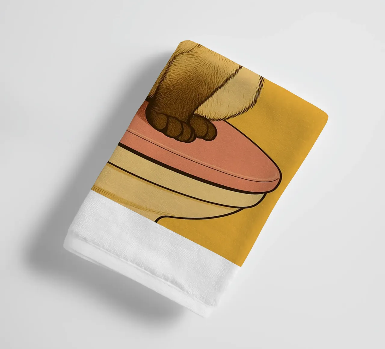 Put the Toilet Seat Down Cat Funny Bathroom towel by the gindils