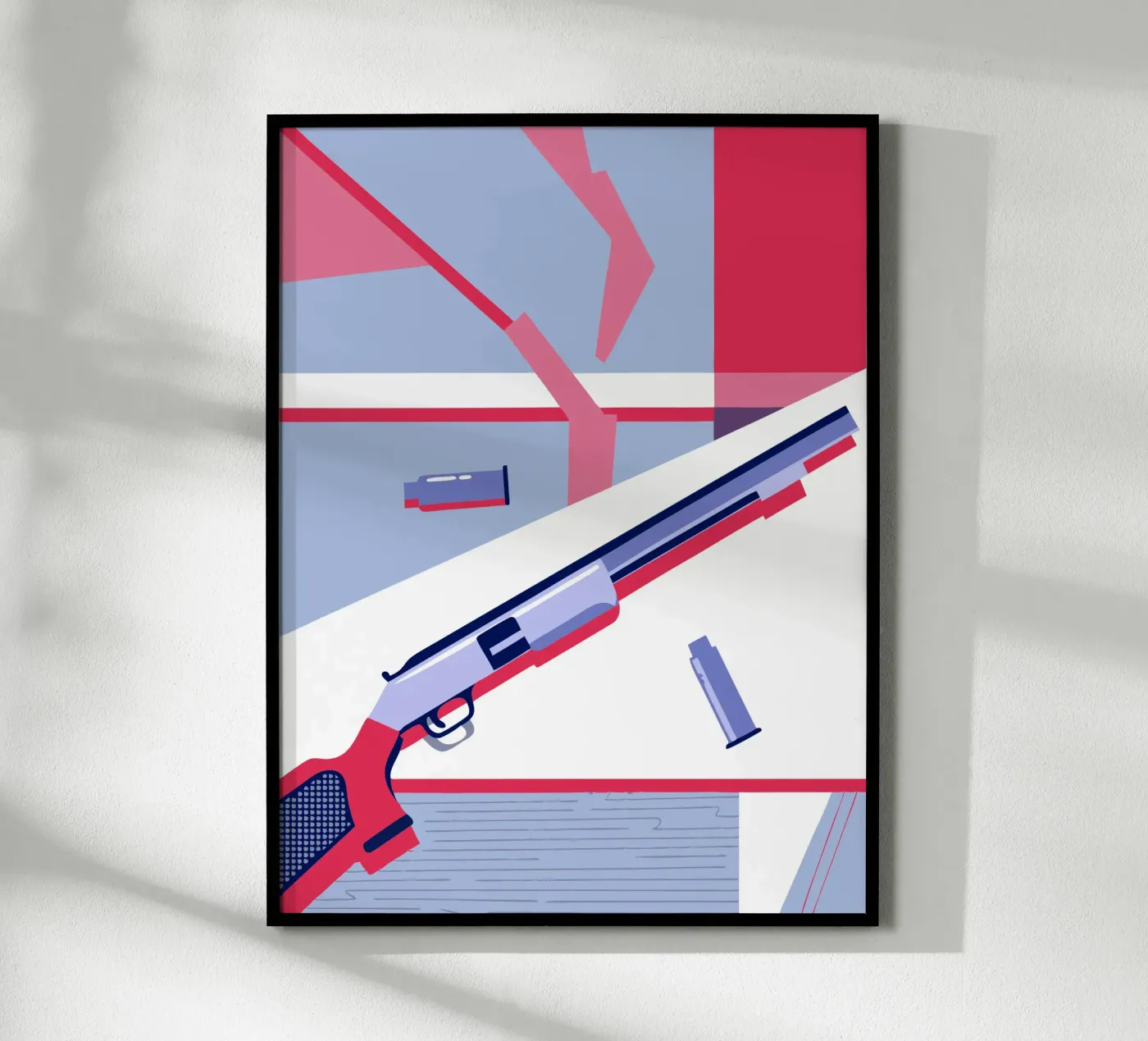 Schrotflinte Waffe Poster von TODAY'S SHOP