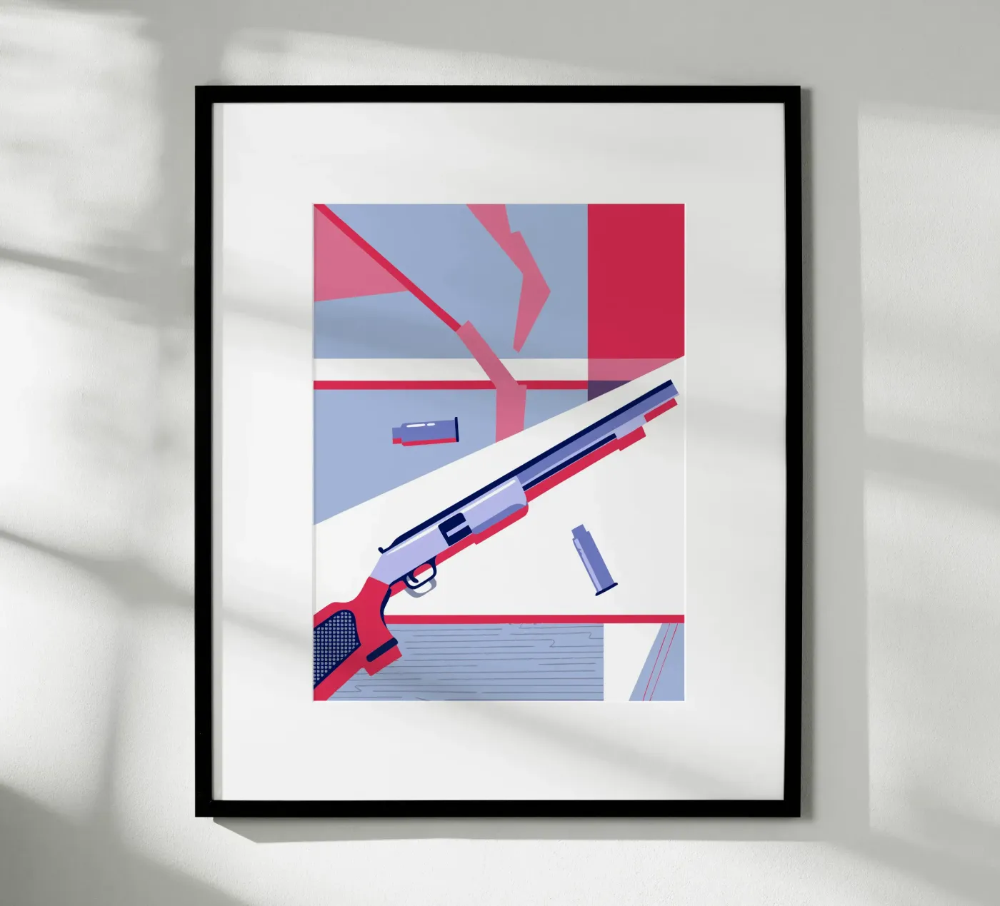 Schrotflinte Waffe Poster von TODAY'S SHOP