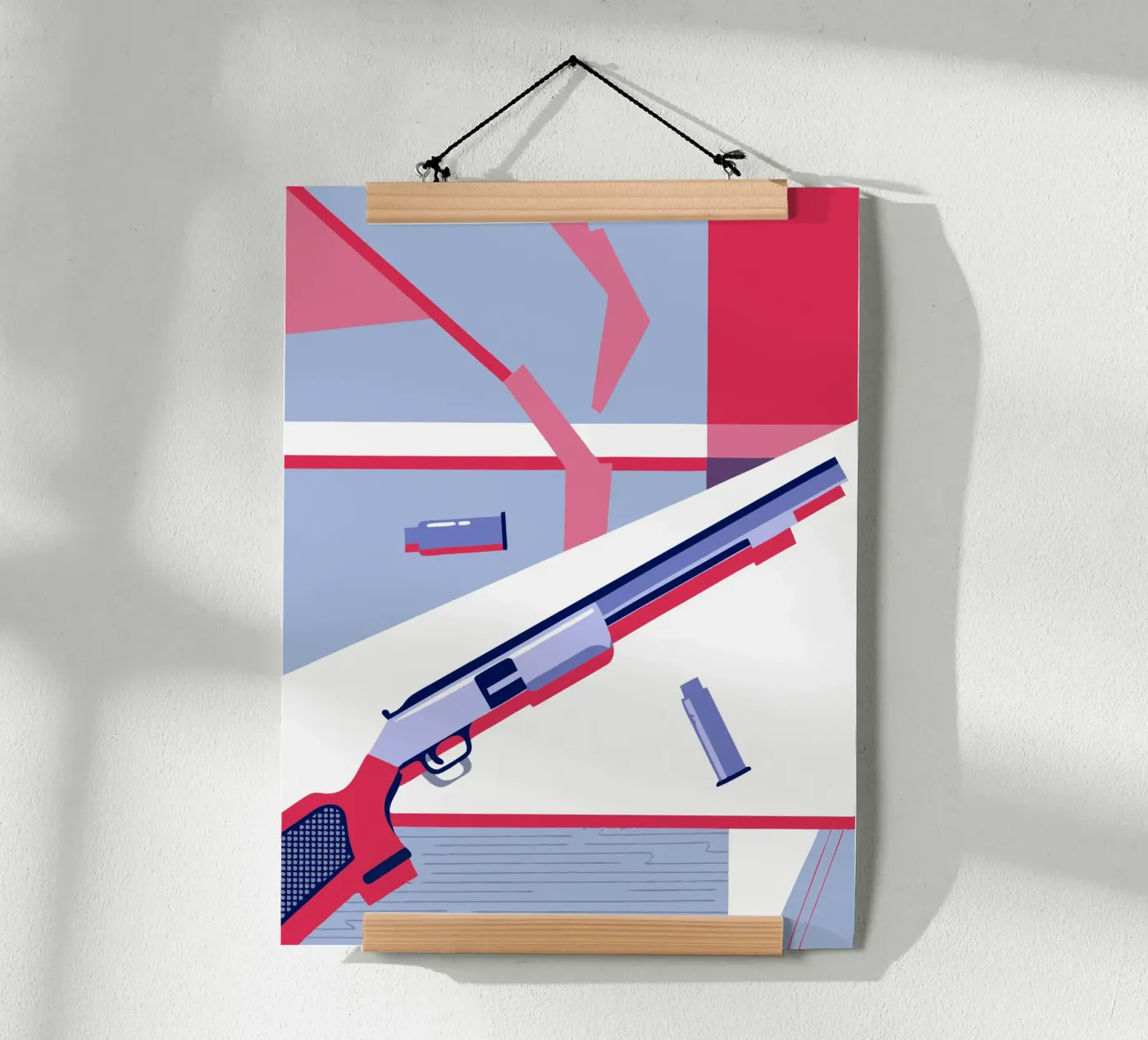 Schrotflinte Waffe Poster von TODAY'S SHOP