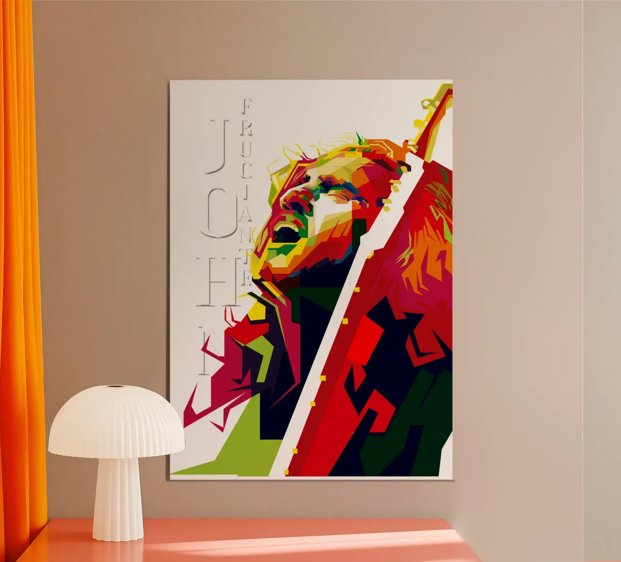 John Frusciante RHCP Guitarist Trending Now poster da Artkreator