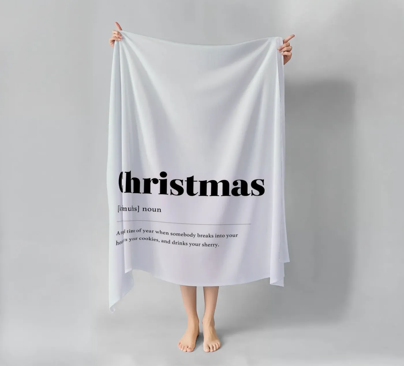 Christmas Cookie Thief telo mare da daylight design studio