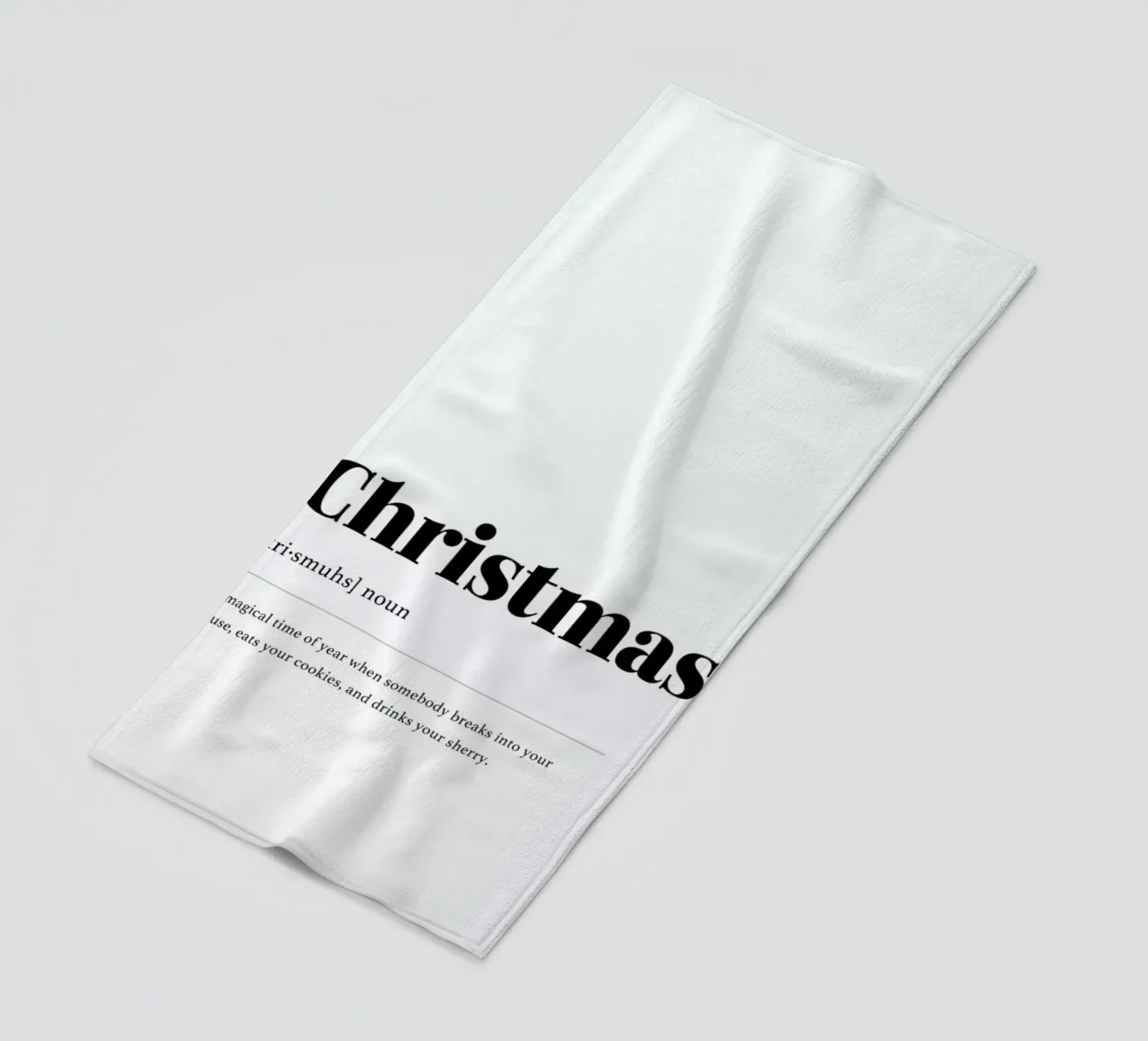 Christmas Cookie Thief telo mare da daylight design studio