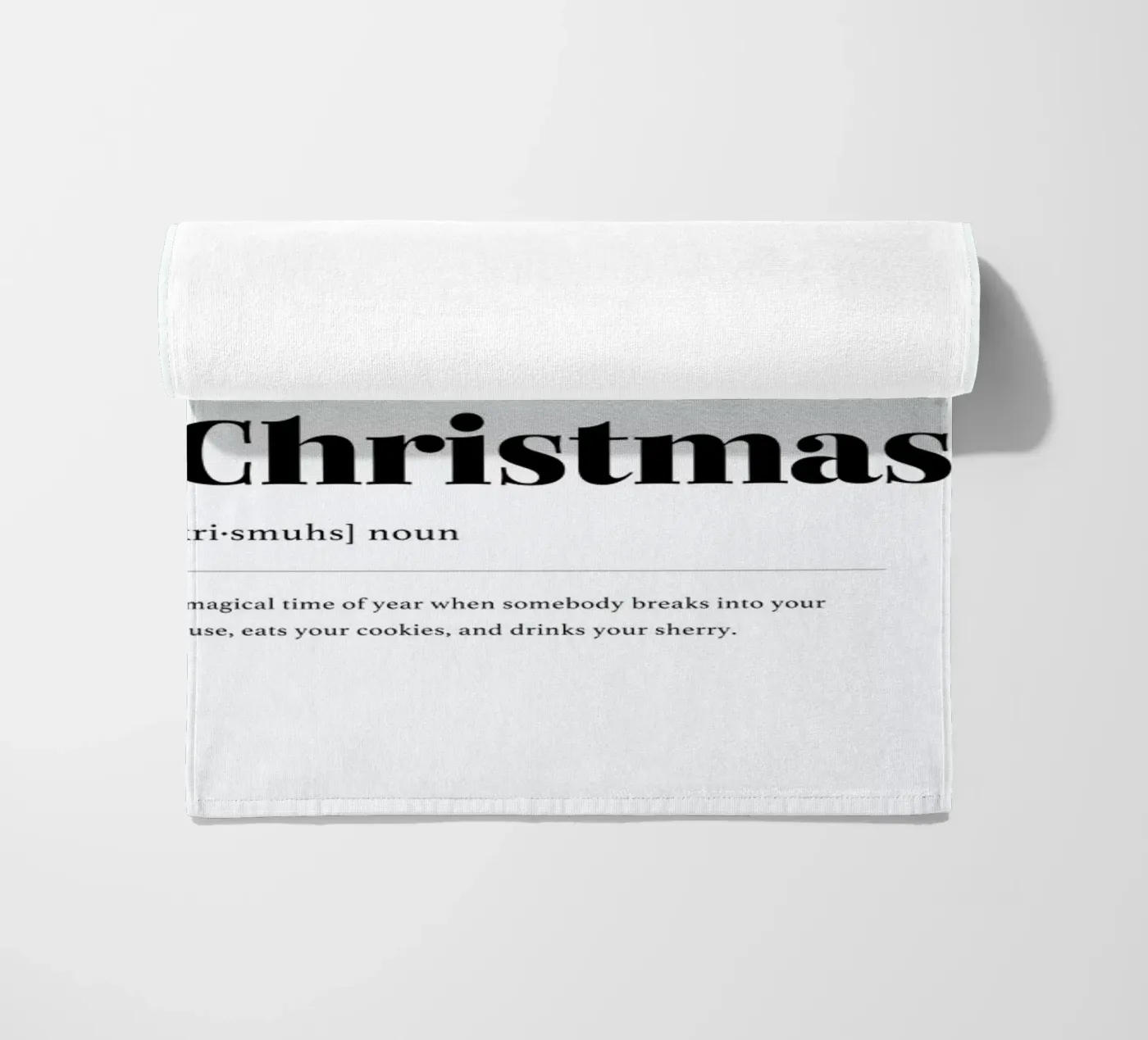 Christmas Cookie Thief telo mare da daylight design studio