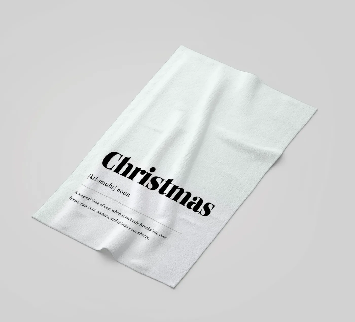 Christmas Cookie Thief telo mare da daylight design studio