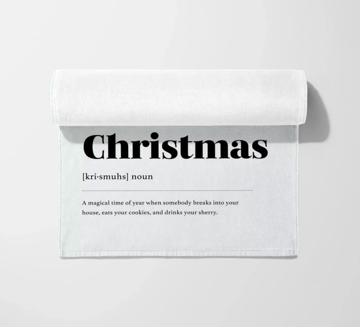 Christmas Cookie Thief telo mare da daylight design studio