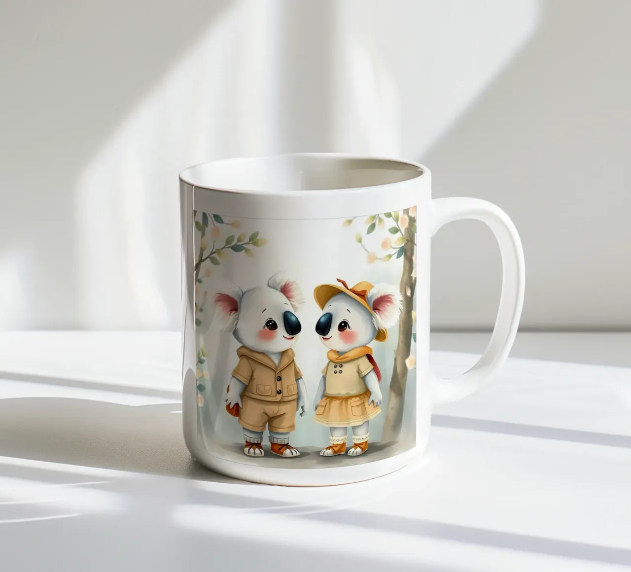 Coppia di Koala tazza in ceramica da Anita's Dream
