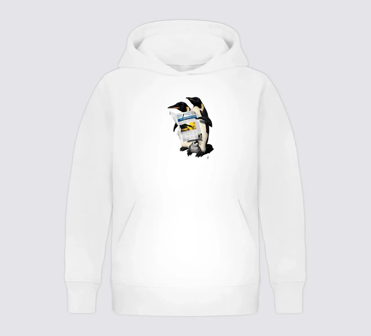 Read All Over (Wordless) felpa bambino con cappuccio da Rob Art | Illustration