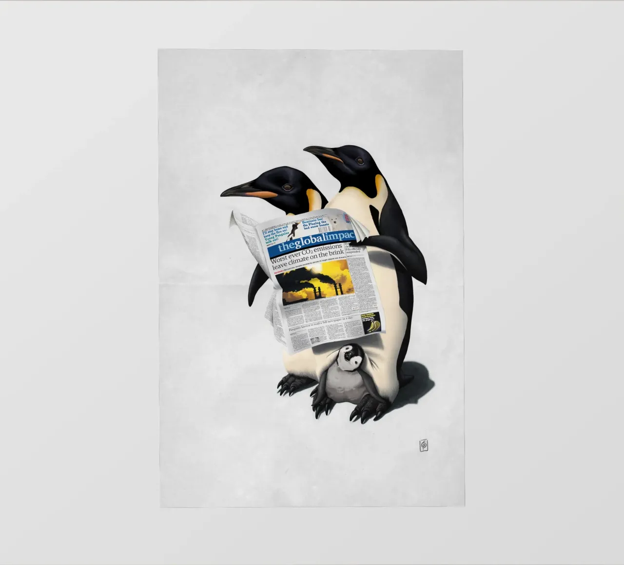 Read All Over (Wordless) pellicola backlit da Rob Art | Illustration
