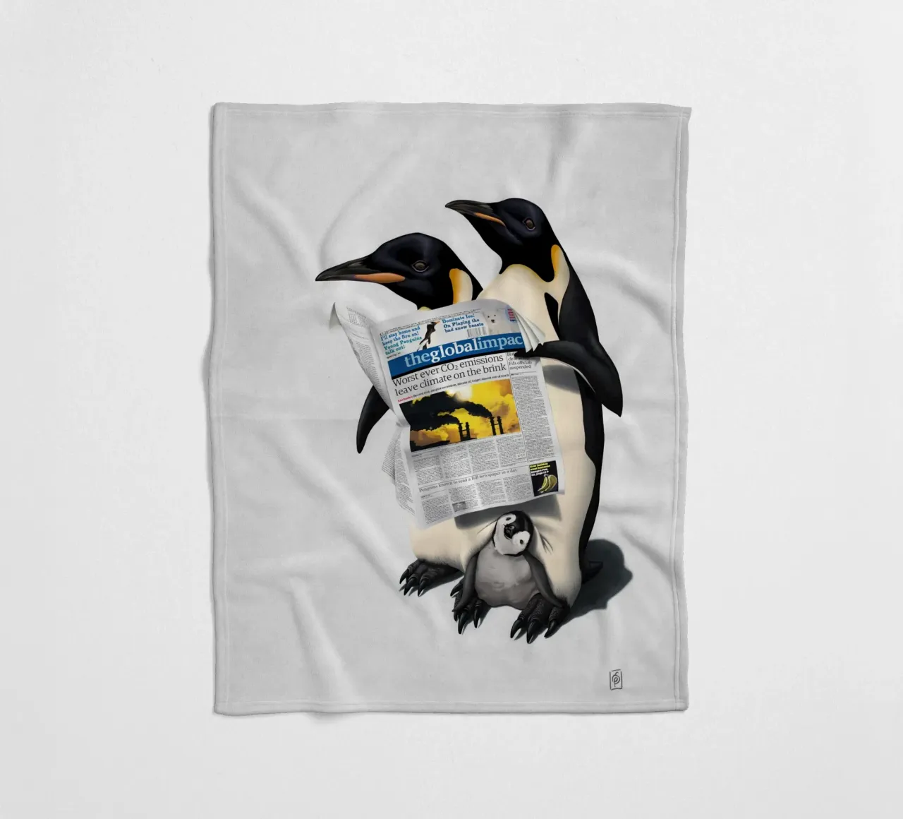Read All Over (Wordless) coperta in pile da Rob Art | Illustration