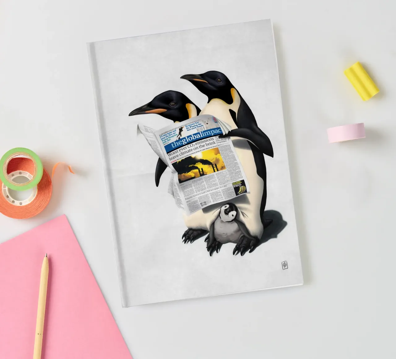 Read All Over (Wordless) diario da Rob Art | Illustration