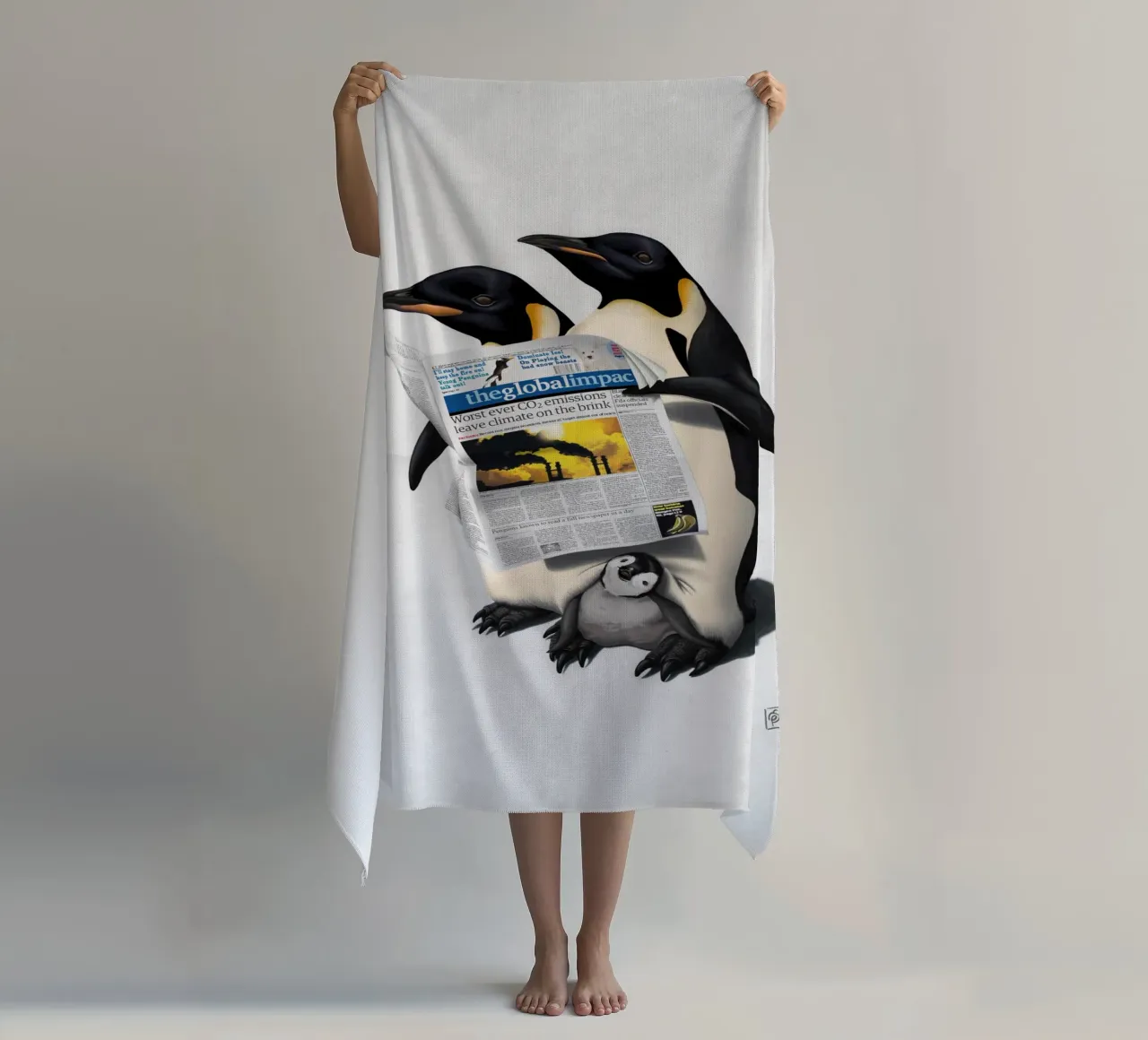 Read All Over (Wordless) telo mare da Rob Art | Illustration