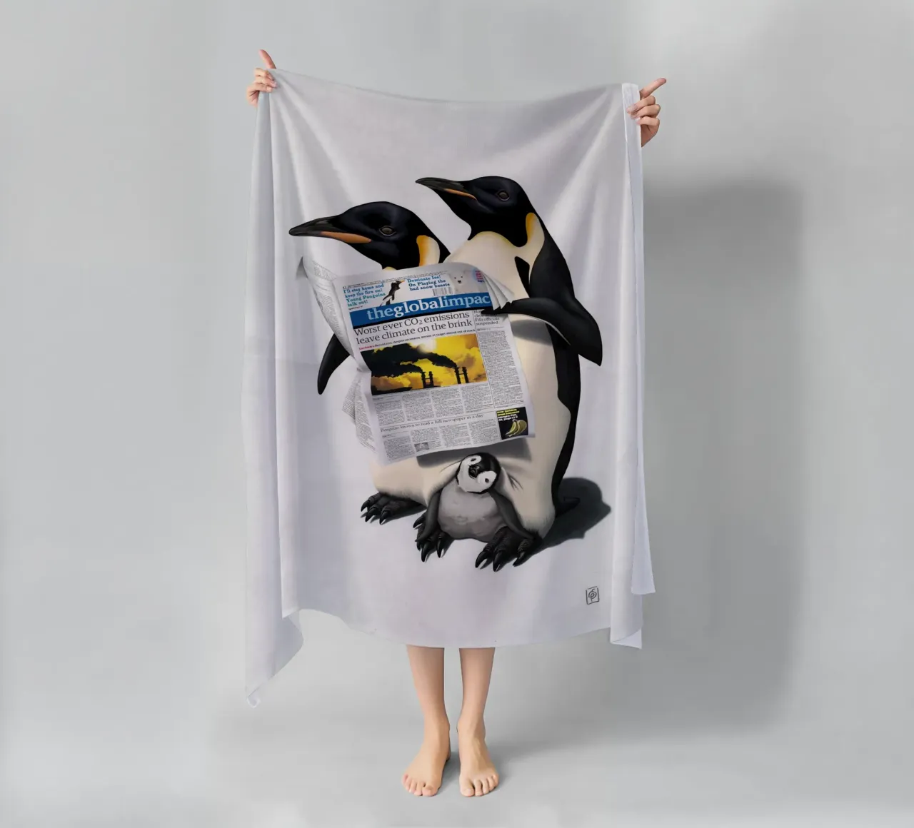 Read All Over (Wordless) telo mare da Rob Art | Illustration