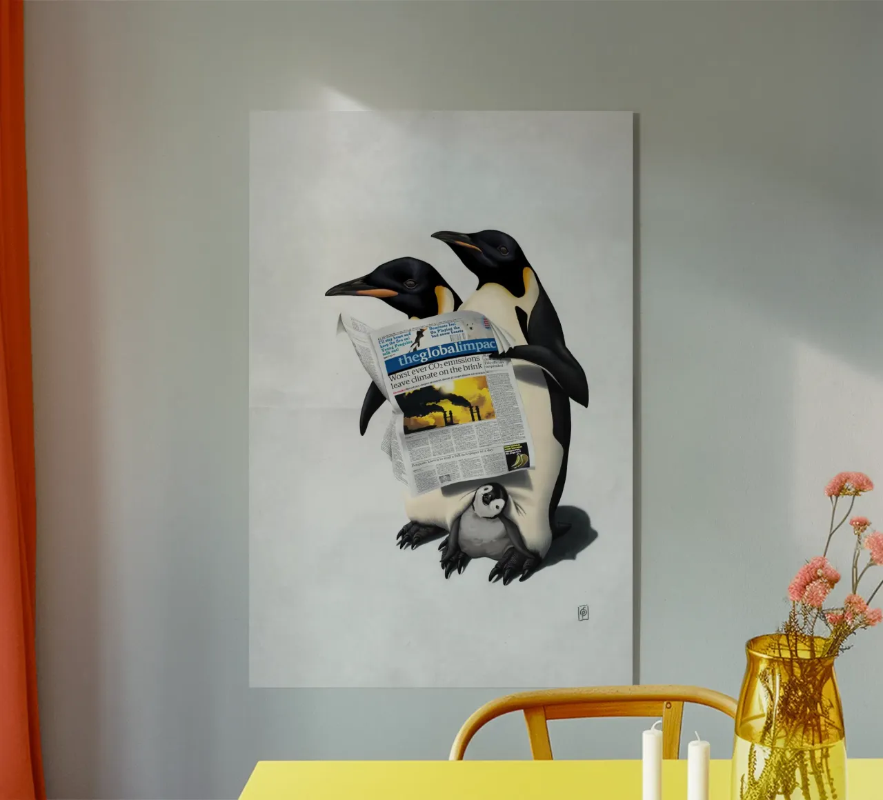 Read All Over (Wordless) plexiglass da Rob Art | Illustration