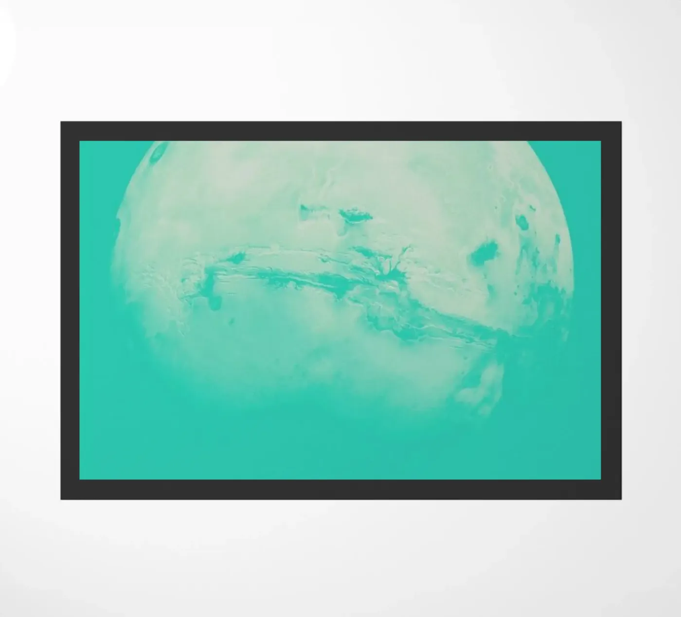 Mars 2 Fußmatte von Florent Bodart