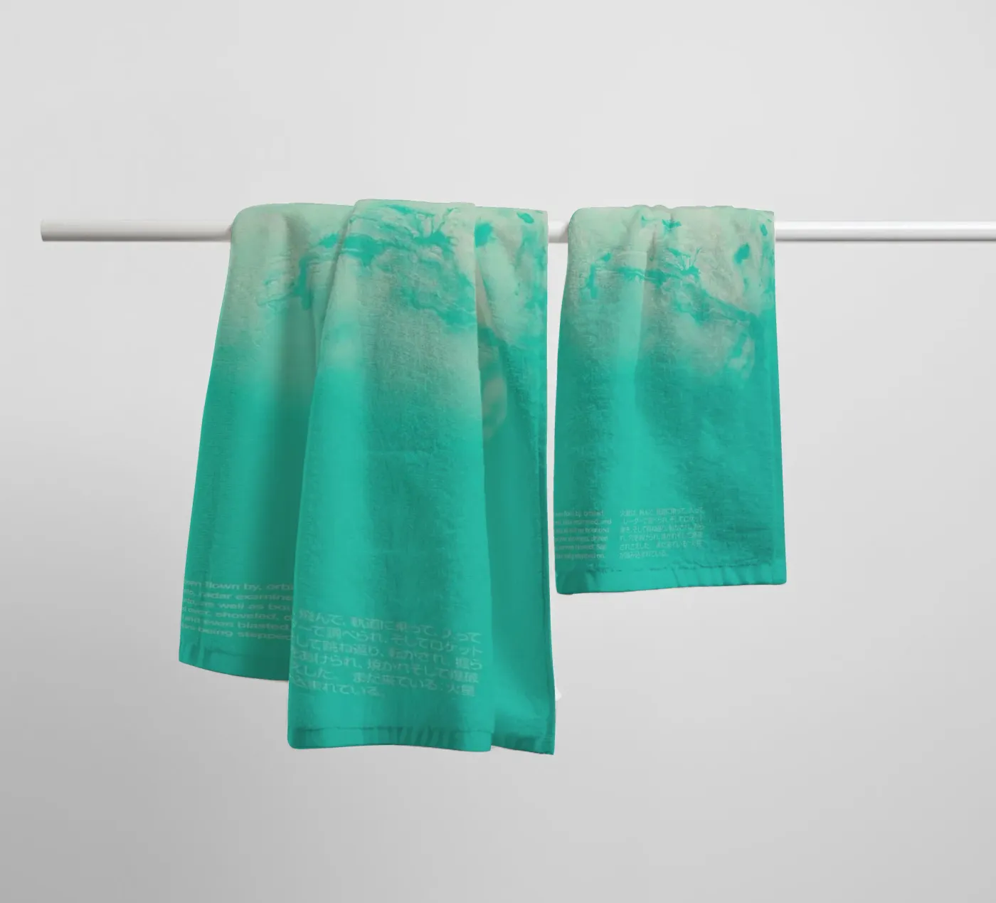 Mars 2 badhanddoek van Florent Bodart