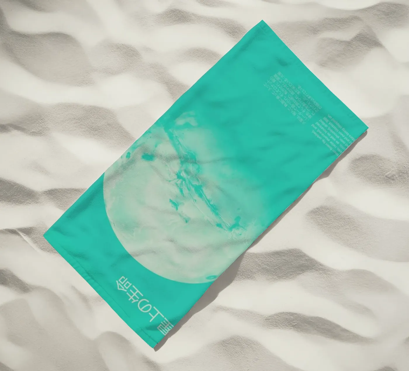 Mars 2 strandhanddoek van Florent Bodart