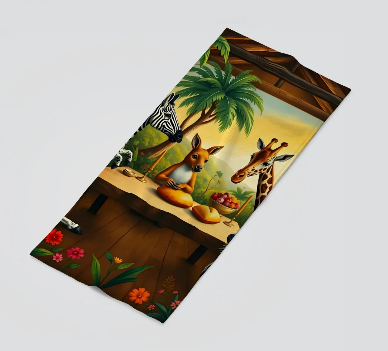 Last Supper beach towel by Anita's Dream