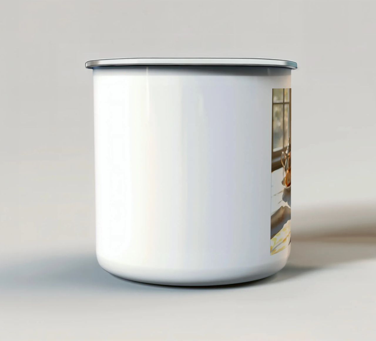 Petit déjeuner victorien mug en émail de Anita's Dream