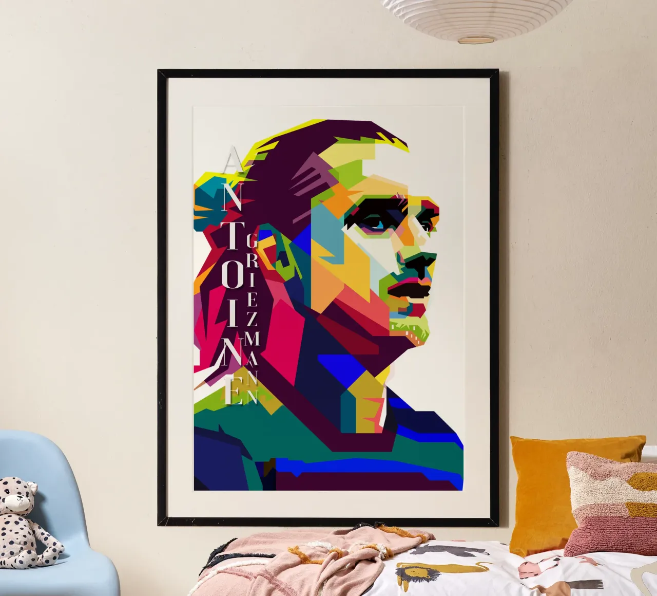 Antoine Griezmann Calcio Sport Trending Now poster da Artkreator