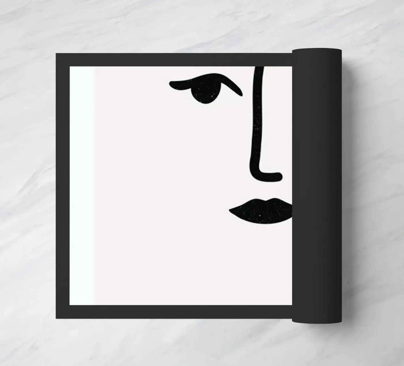 Lithograph I doormat by Graphite