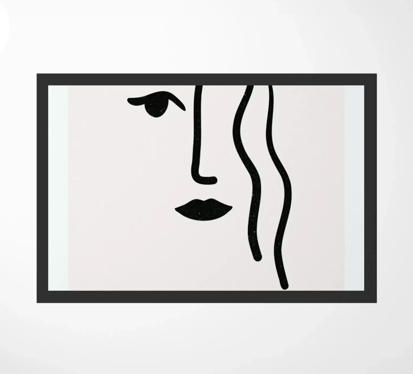 Lithograph I doormat by Graphite