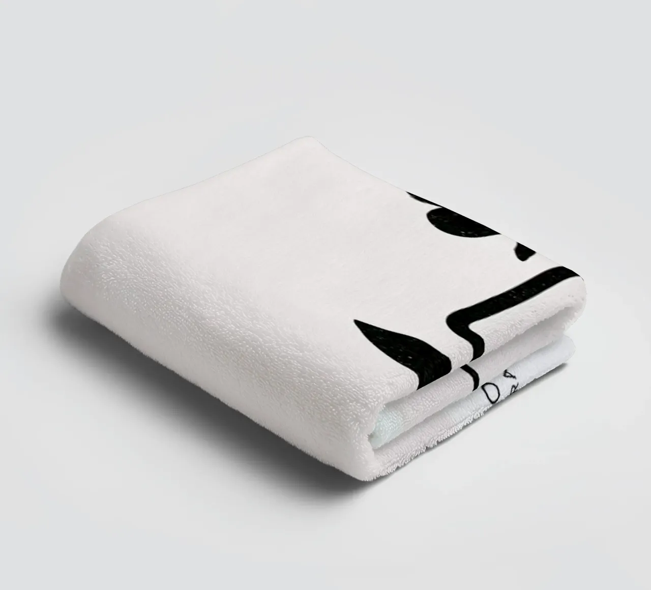 Lithograph I asciugamano da bagno da Graphite