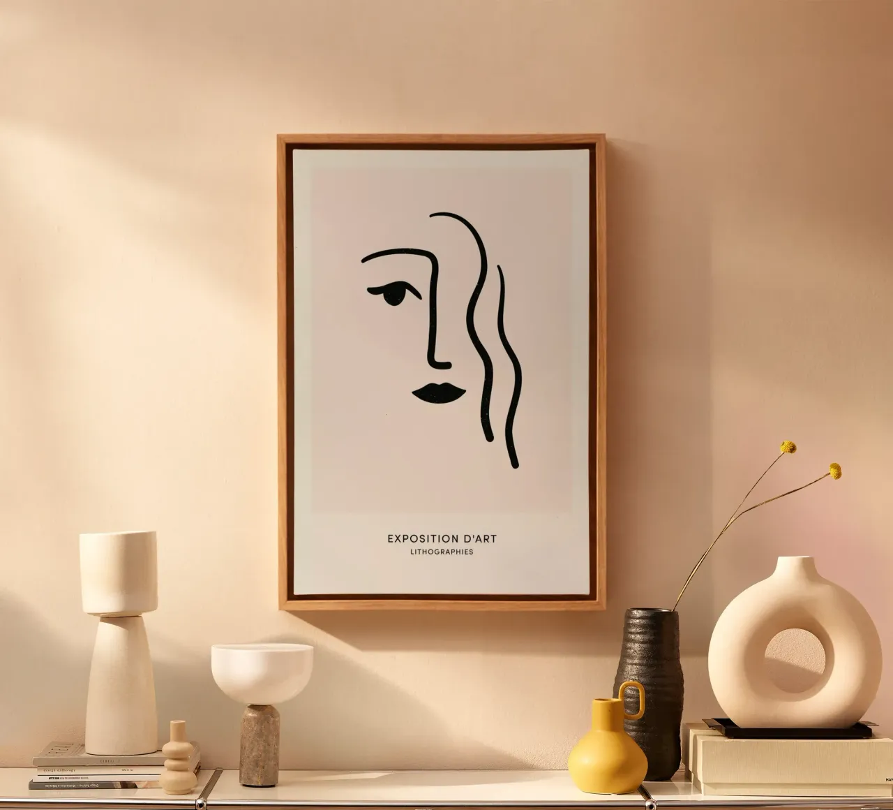 Lithograph I canvas by Graphite