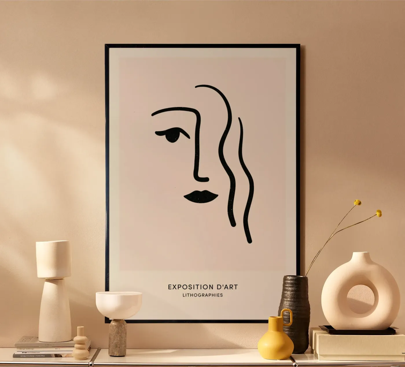 Lithograph I poster van Graphite