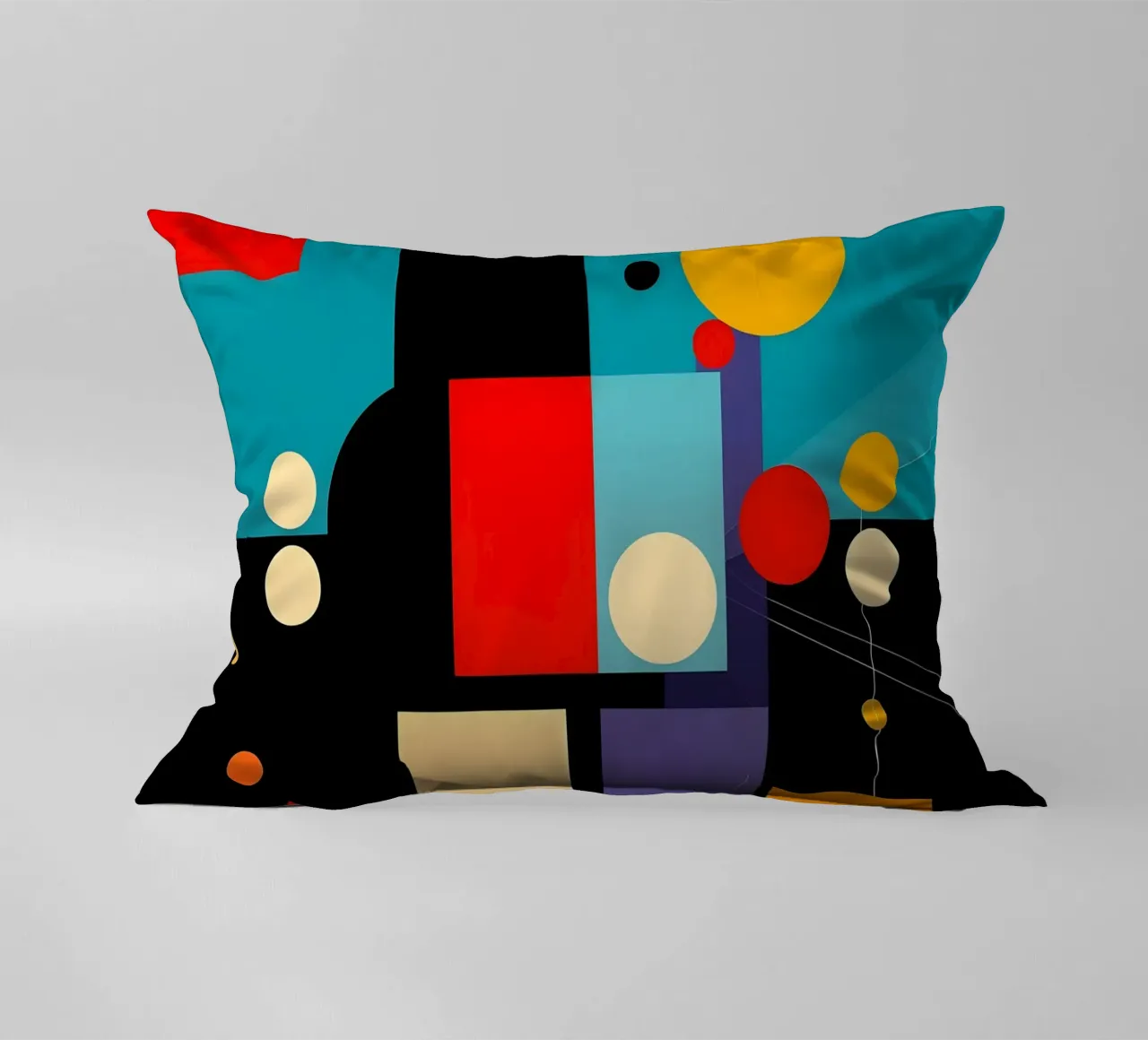 Circles and Squares decorative cushion by Anita's Dream