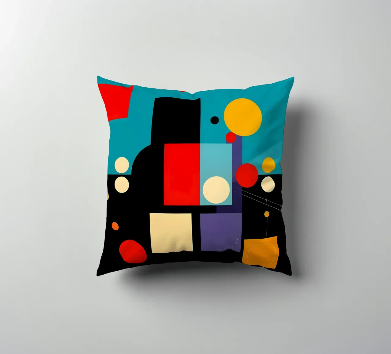 Circles and Squares cuscino da Anita's Dream