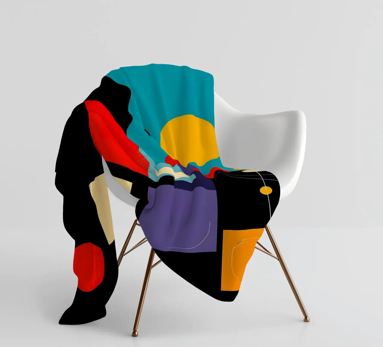 Circles and Squares coperta in pile da Anita's Dream