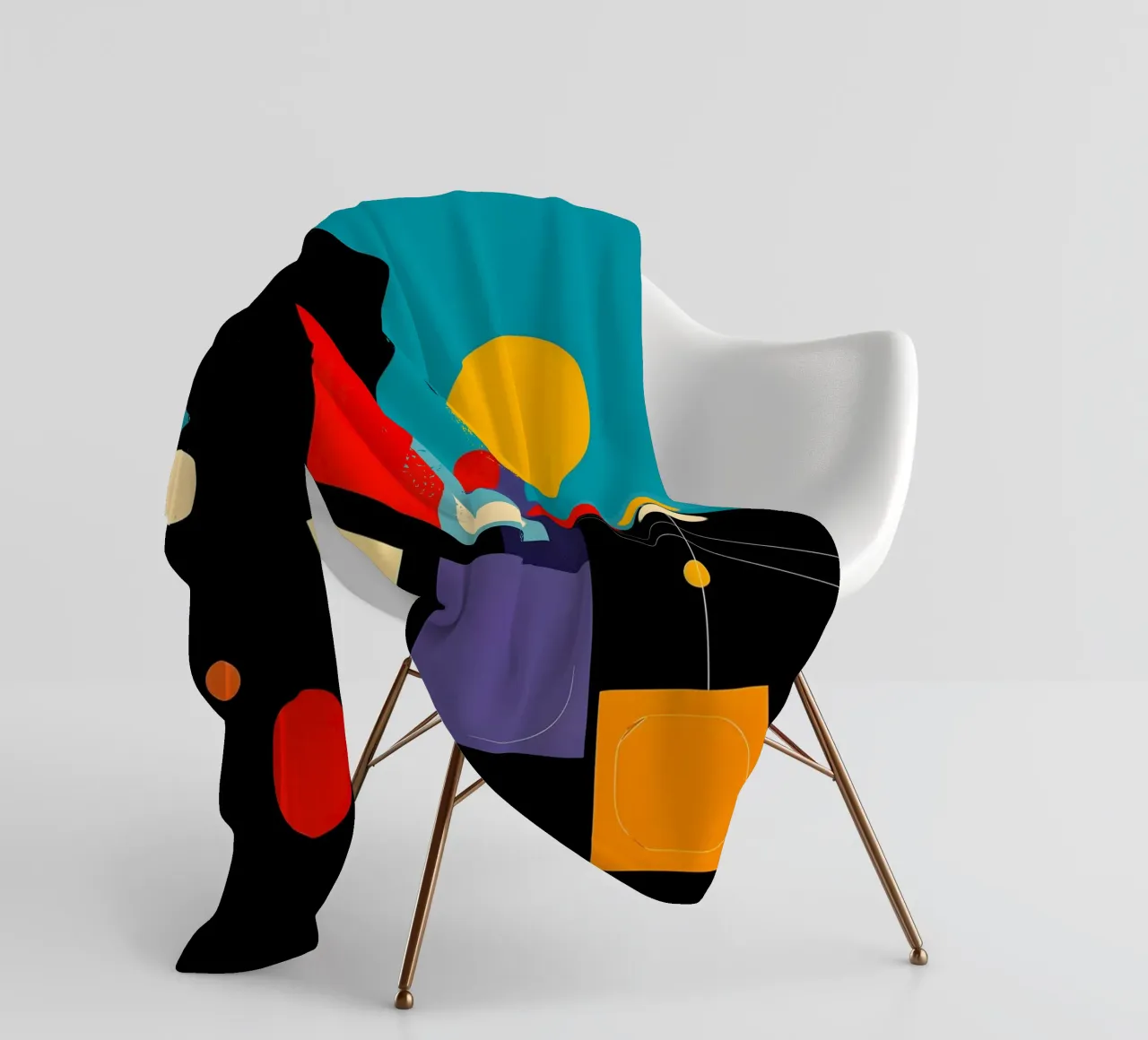 Circles and Squares coperta in pile da Anita's Dream