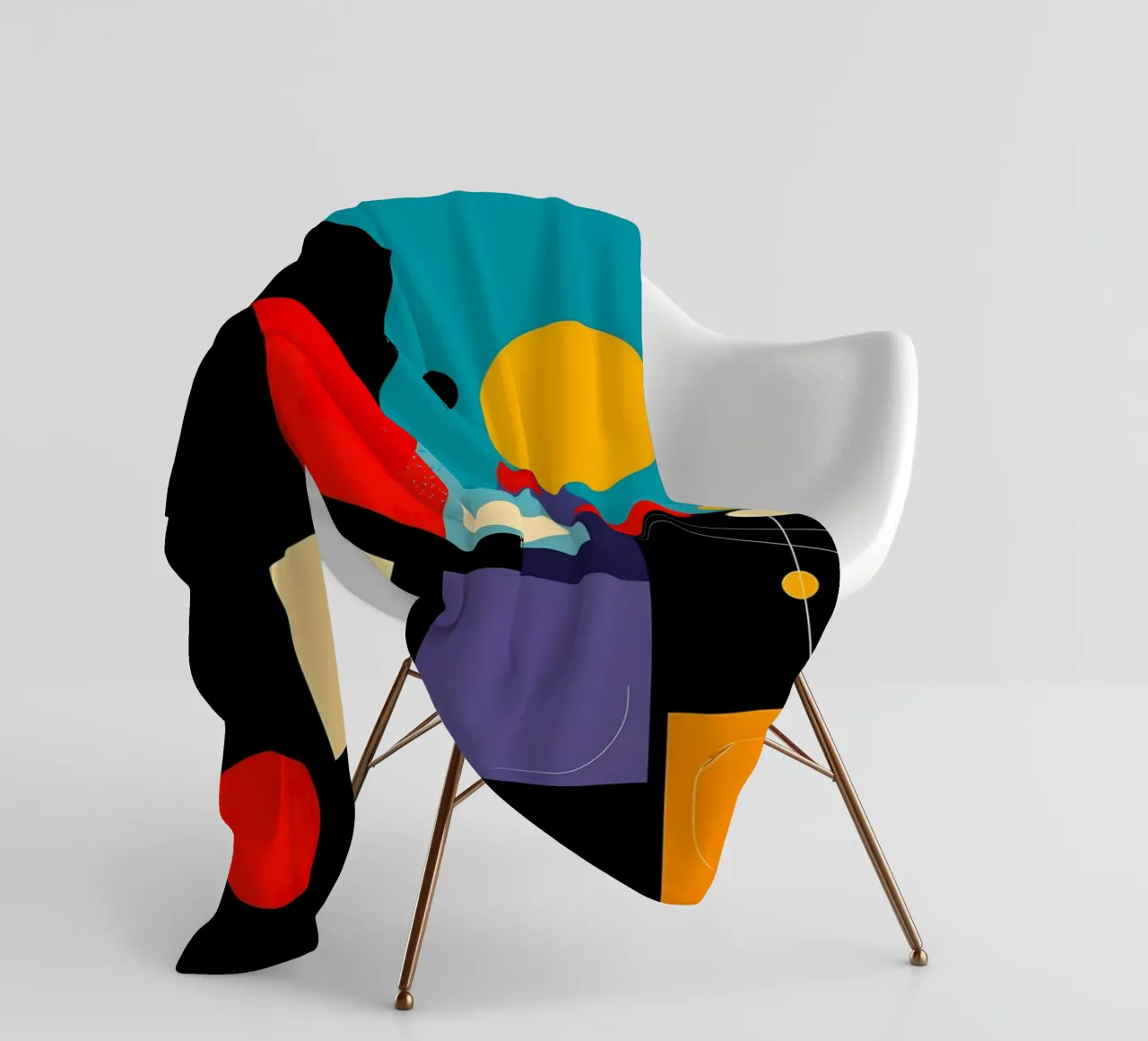 Circles and Squares coperta in pile da Anita's Dream