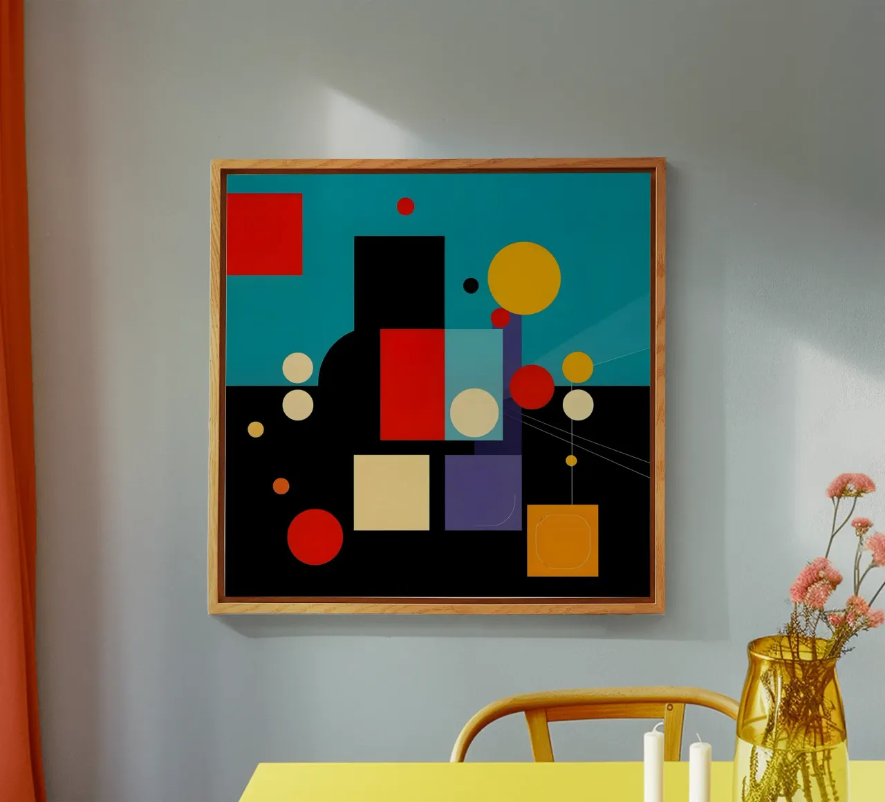 Circles and Squares plexiglass da Anita's Dream