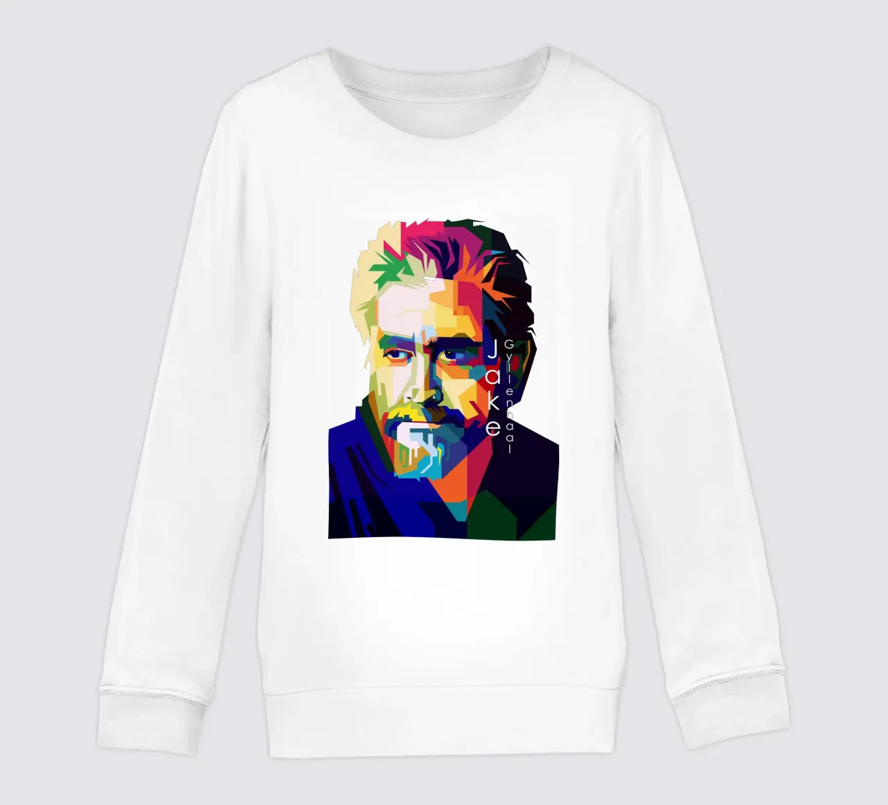 Jake Gyllenhaal Movie Actor Trending Now kids sweatshirt by Artkreator