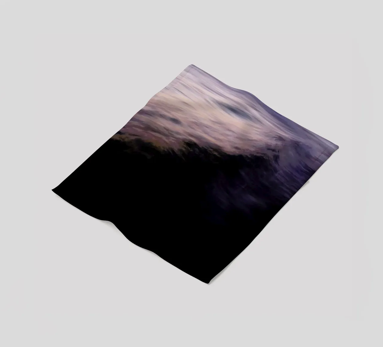 The Uniqueness of Waves XVII manta de franela de Tal Paz-Fridman