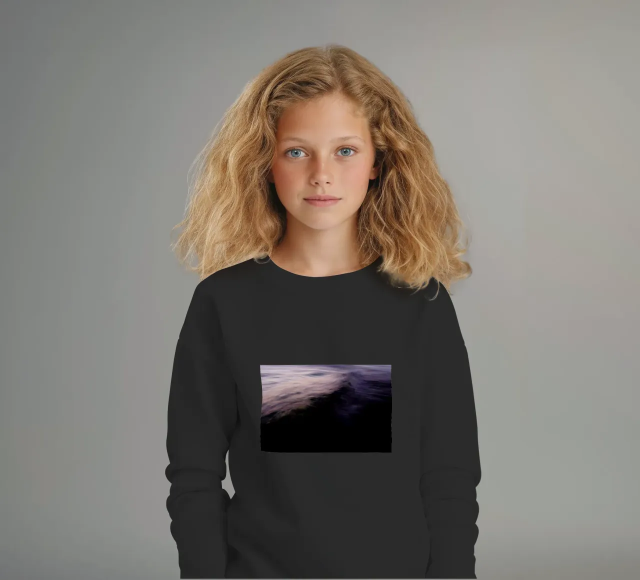 The Uniqueness of Waves XVII felpa bambino da Tal Paz-Fridman