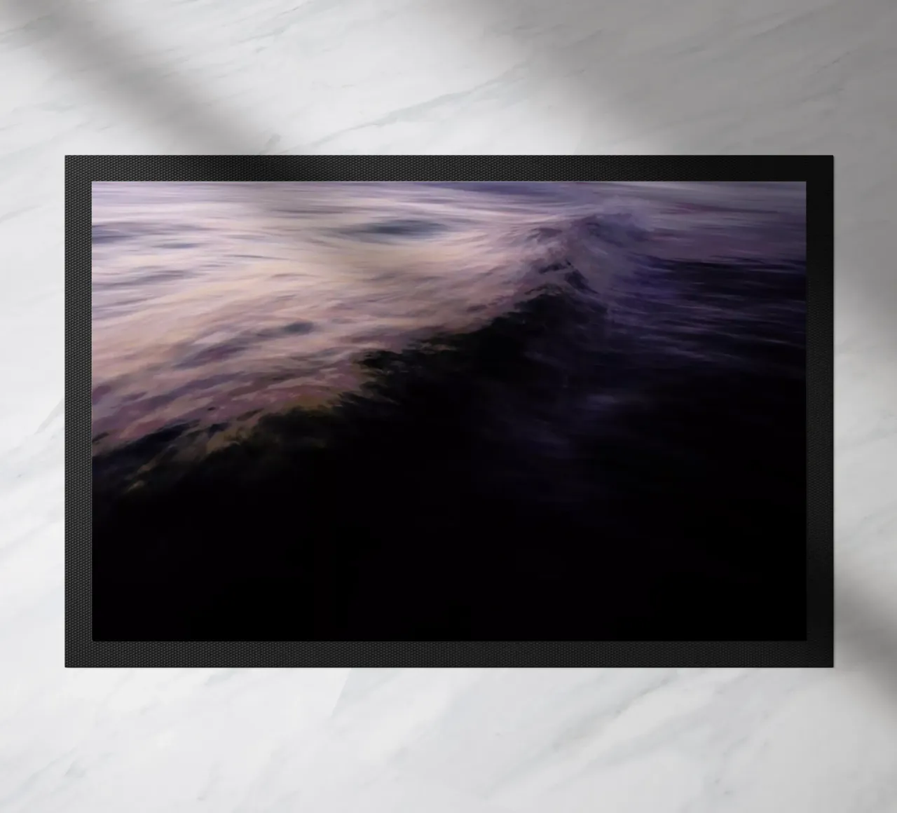 The Uniqueness of Waves XVII Fußmatte von Tal Paz-Fridman