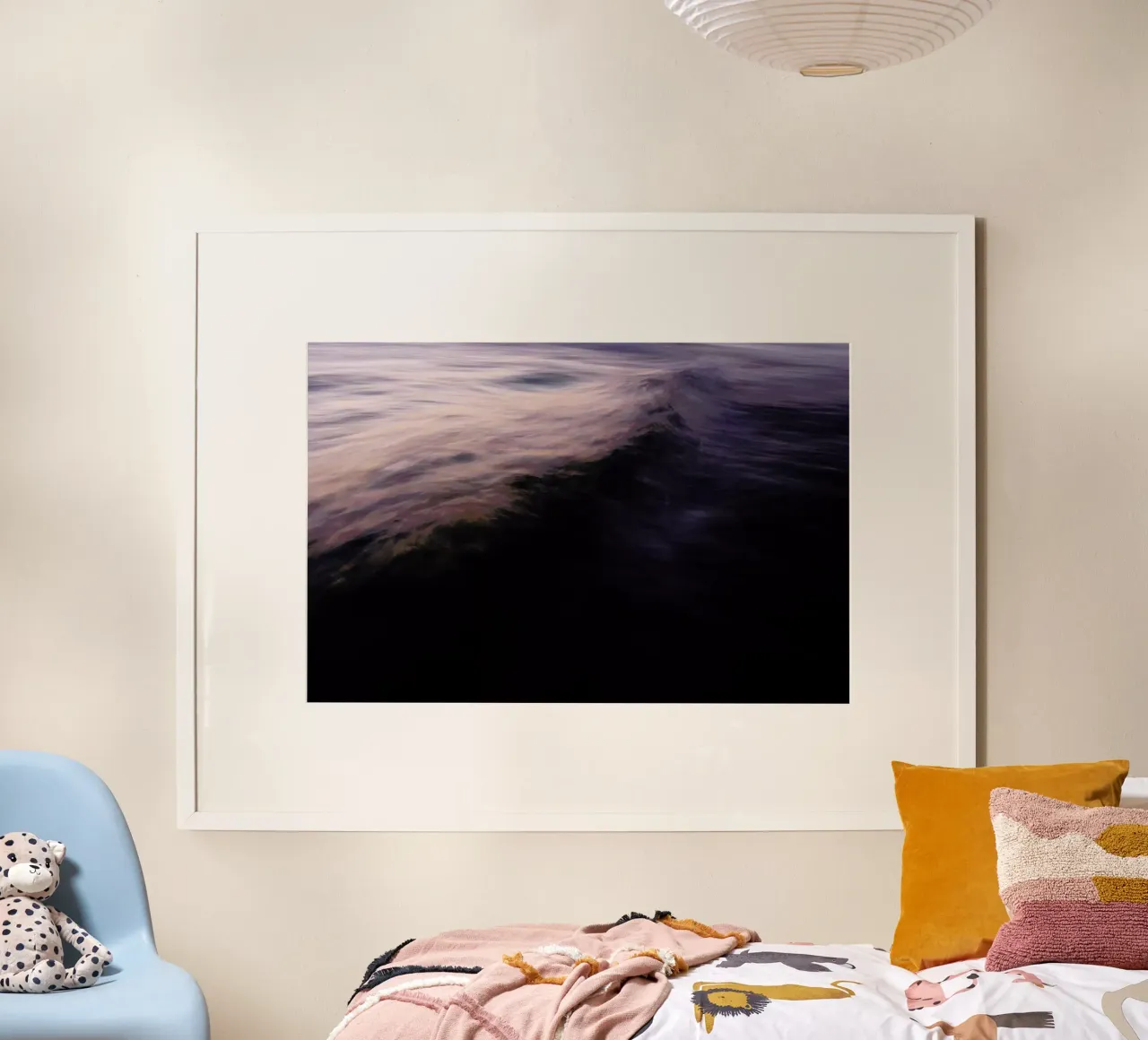 The Uniqueness of Waves XVII carta hahnemühle da Tal Paz-Fridman